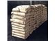 Granulated Gilsonite with a diameter of 30 to 40 meshes.