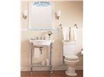 Wrapped Double Vanity Sink Base