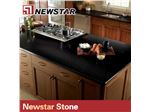 Black Kitchen Quartz Countertop