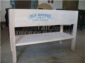 wood vanity base