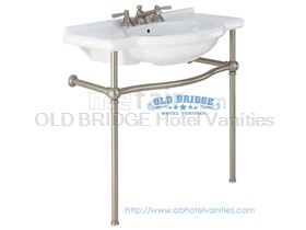 custom bathroom vanities with metal legs