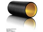 Double wall corrugated polyethylene pipe
