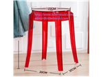 DDW Transprent Acrylic Plastic Stool Mold